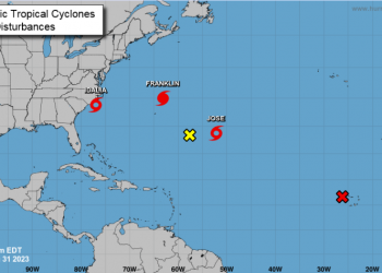 Se forma la tormenta tropical José en el Atlántico, informa Onamet