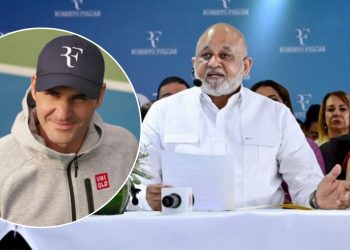 Roberto Fulcar usa el mismo logo de la marca personal del tenista Roger Federer