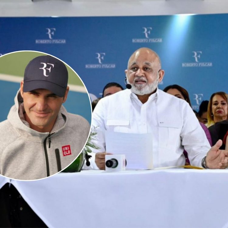 Roberto Fulcar usa el mismo logo de la marca personal del tenista Roger Federer