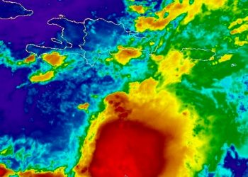 La tormenta Franklin se localiza al Sur de Santo Domingo