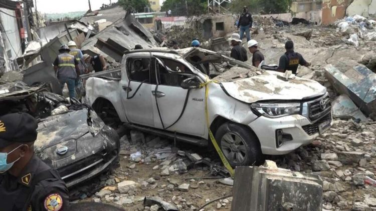 Se eleva a 32 el número de fallecidos por explosión en San Cristóbal