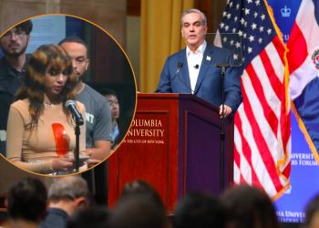 Dominicanos arremeten contra estudiante de Columbia que cuestionó a Abinader por supuesto racismo en RD