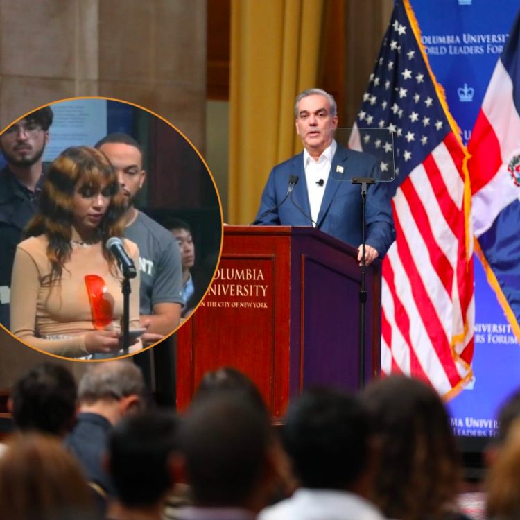 Dominicanos arremeten contra estudiante de Columbia que cuestionó a Abinader por supuesto racismo en RD