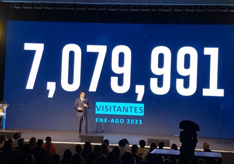 República Dominicana supera los 7 millones de visitantes en solo 8 meses