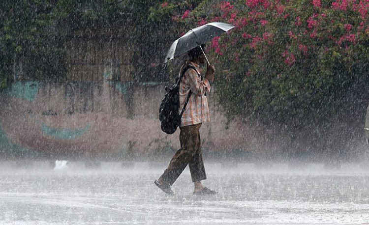 Vaguada provocará lluvias con tormentas eléctricas y ráfagas de viento