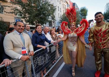 Vicepresidenta Raquel Peña concluye agenda en España y retorna a RD