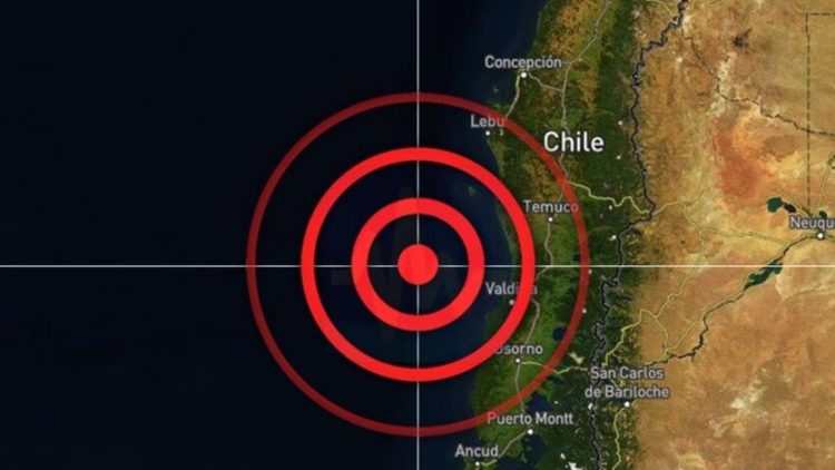 Se registra fuerte temblor de magnitud 6.6 en la zona centro norte de Chile