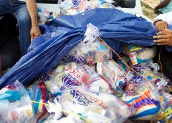 Gobierno lleva ayuda a sectores afectados en SDN por disturbio tropical