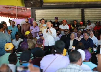 Danilo Medina en Azua: "Con la pela de febrero, sabrán que el PRM miente"