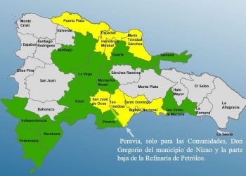COE aumenta a 20 las provincias en alerta por vaguada