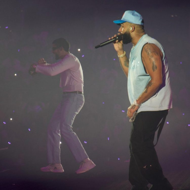 Bad Bunny, el invitado sorpresa en el tercer concierto de Eladio Carrión en RD