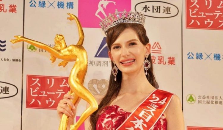 Estalla debate por la elección de una naturalizada como Miss Japón 2024