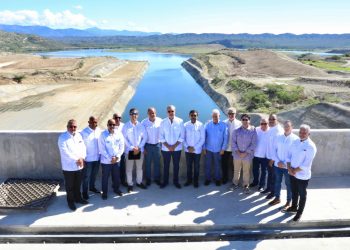Presidente Abinader inaugura embalse de la presa Monte Grande