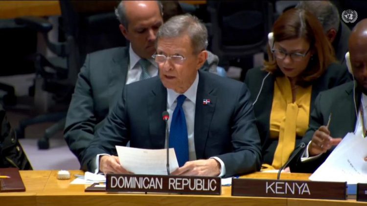 Roberto Álvarez participará en nueva reunión del Consejo de Seguridad de la ONU sobre Haití