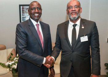 Ariel Henry se reúne con el presidente de Kenia para discutir detalles de misión multinacional en Haití