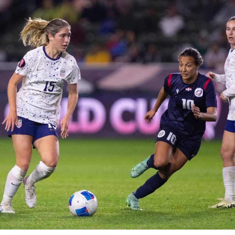 La Selección Dominicana cae ante Estados Unidos en la Copa Oro Femenina