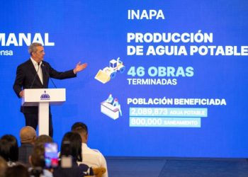 Gobierno afirma aumentó la inversión para solucionar el abastecimiento de agua en un 85 %