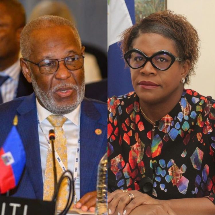 Canciller de Haití y ministra de Justicia regresan a su país por aeropuerto de Cabo Haitiano