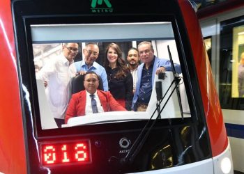 Ministro de Transporte de Jamaica visita instalaciones Metro Santo Domingo
