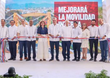 Presidente Abinader inaugura el primer tramo del Teleférico de Santiago