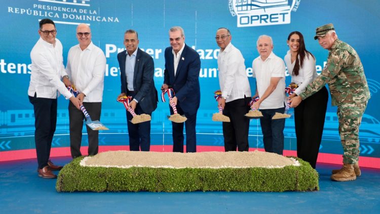 Abinader deja iniciados trabajos para extensión de la Línea 1 del Metro hacia Punta de Villa Mella