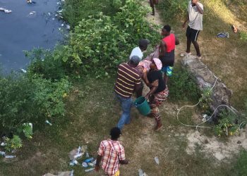 Comerciante haitiana cae de puente entre Juana Méndez y Dajabón