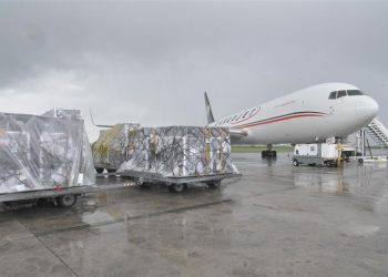 JCE despacha material electoral para las elecciones en el exterior