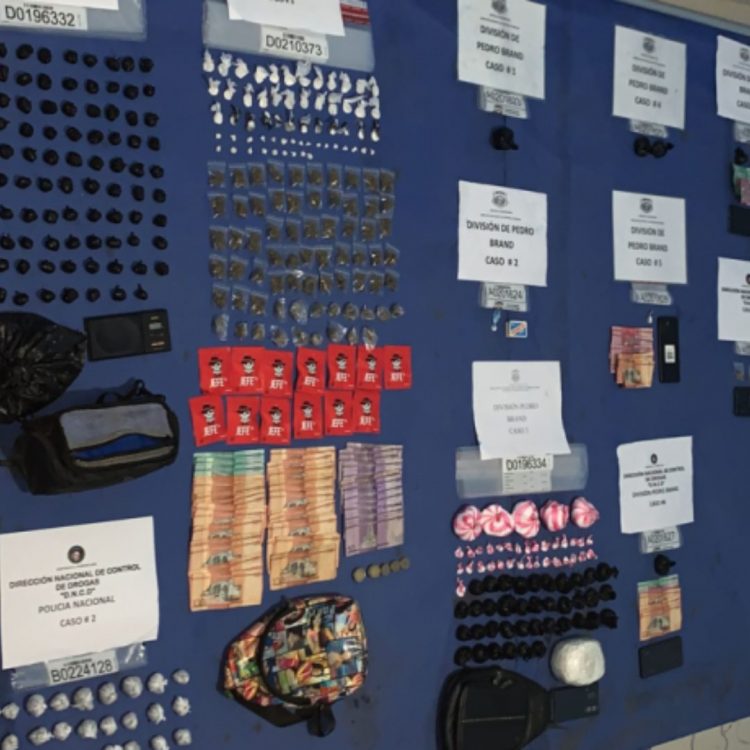 DNCD informa sacó más de 704 mil gramos de drogas de las calles en operativos
