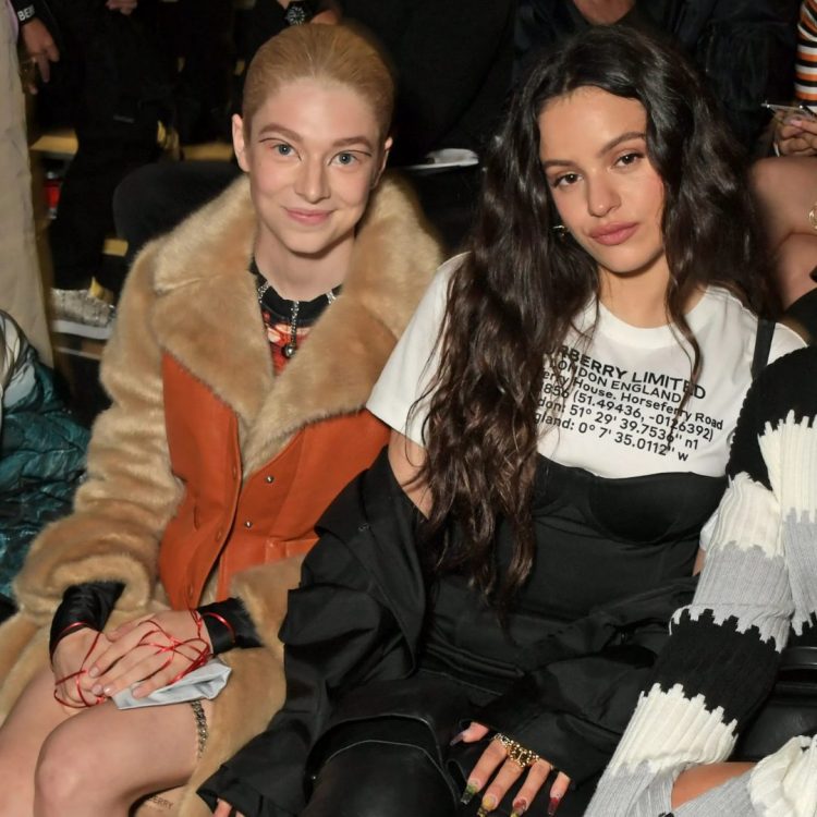 Actriz Hunter Schaffer revela que tuvo una relación sentimental con Rosalía