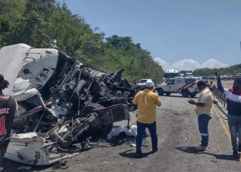 Se registra accidente de tránsito múltiple en La Romana