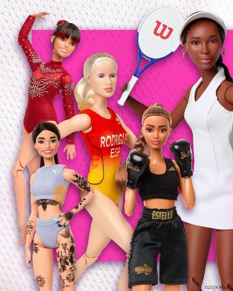 Barbie rinde homenaje a nueve mujeres deportistas
