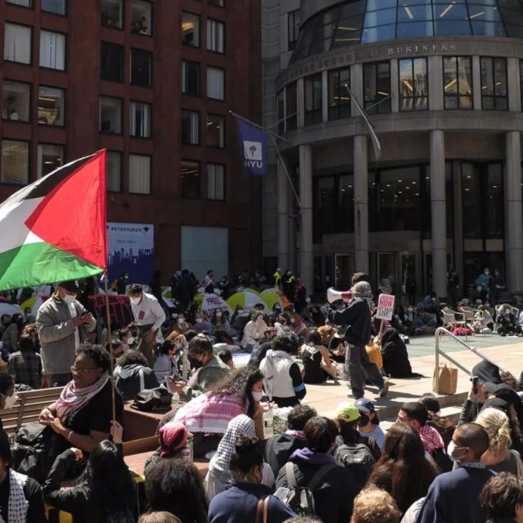 Protestas en apoyo a Palestina sacuden campus universitarios en EE.UU.