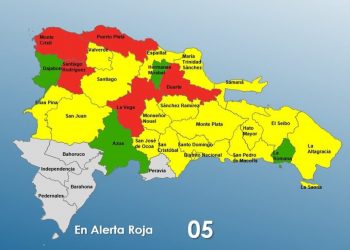 COE mantiene 27 provincias en alerta por efectos de vaguada