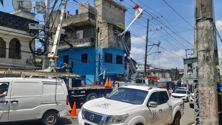 Realizan intervenciones por fraude eléctrico en la provincia Santo Domingo