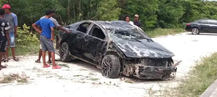Un muerto y tres heridos durante accidente de tránsito en Pedernales