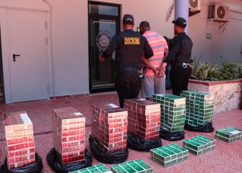 La DICRIM captura hombre con 8,000 cigarrillos ilegales en La Zurza, DN