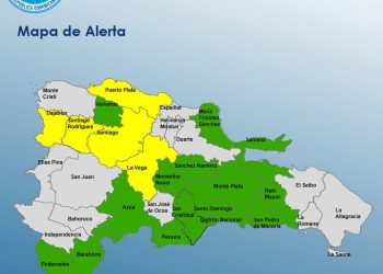 COE disminuye a 5 las provincias en alerta amarilla y mantiene 15 en verde