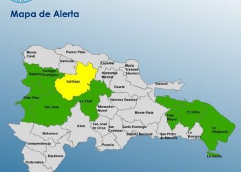 COE aumenta a 8 las provincias en alerta verde y mantiene 1 en amarilla