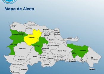 COE mantiene una provincia en alerta verde y seis en amarilla por vaguada