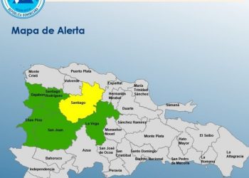 COE coloca seis provincias en alerta incidencia de una vaguada