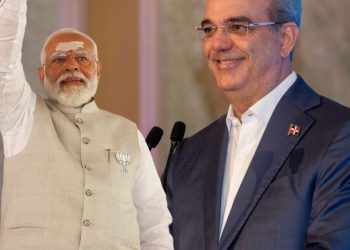 Luis Abinader felicita a Narendra Modi por su triunfo electoral en la India