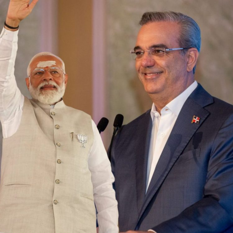 Luis Abinader felicita a Narendra Modi por su triunfo electoral en la India