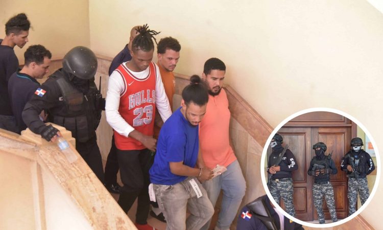 Fiscalía de Santiago asegura prisión preventiva para acusados de homicidio durante atraco a entidad financiera