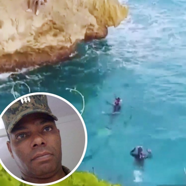 La búsqueda del coronel retirado desaparecido en el mar Caribe continúa