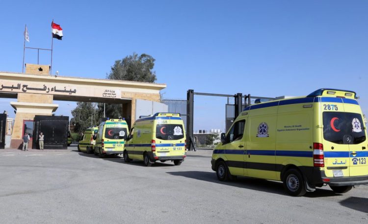 OMS solicita la reapertura del paso de Rafah para facilitar la evacuación de personas de Gaza