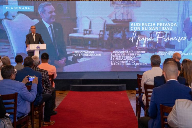 Presidente Abinader habla de los resultados de su viaje a Europa