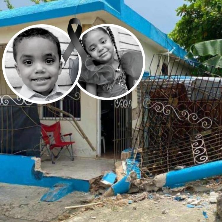 Dos hermanos menores de edad fallecen tras impacto de una grúa