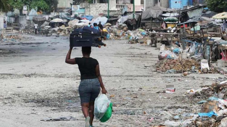 La criminalidad desplazó a más de un millón de haitianos en 2024, según la OIM