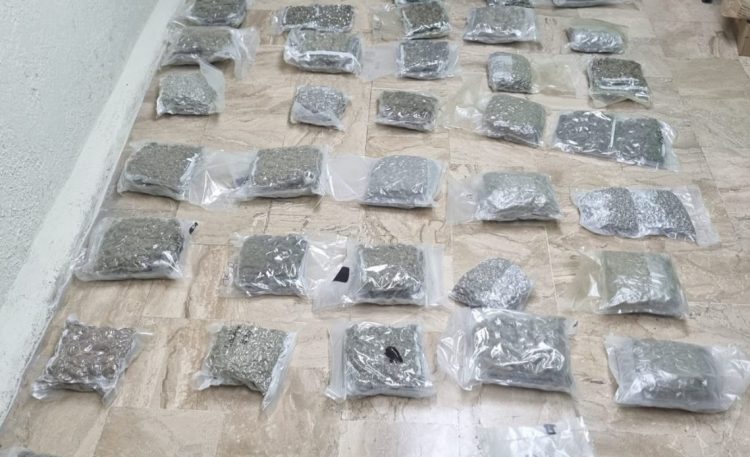 DNCD incauta 40 paquetes de marihuana en aeropuerto de Punta Cana