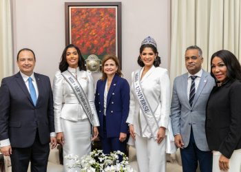 Vicepresidenta recibe visita de Miss Universo 2023 y Miss República Dominicana 2024